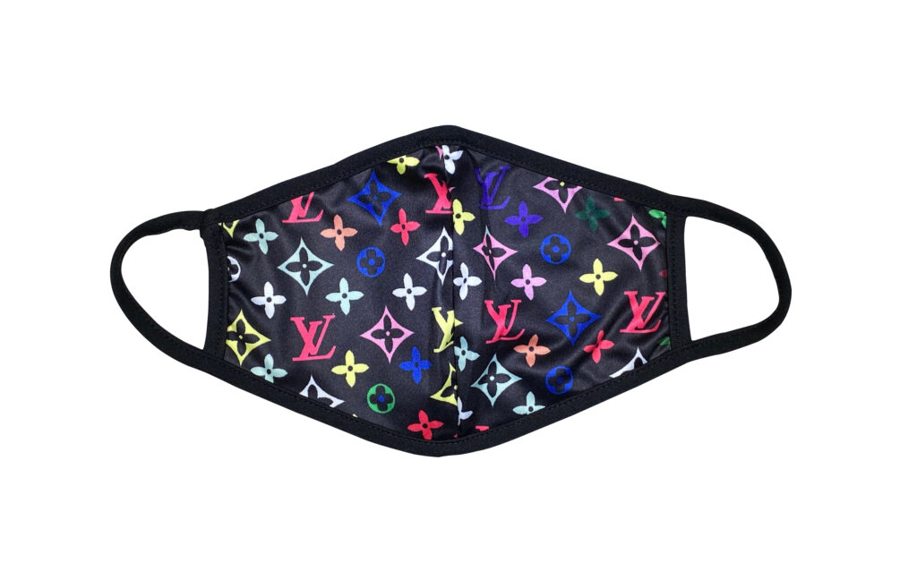 LV LUXURY SILK FACE MASK Designer Masks, Luxury Face Masks